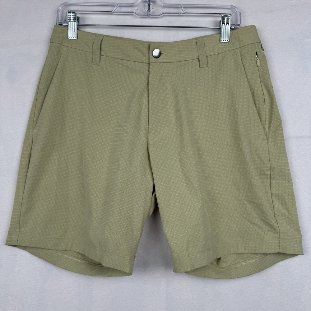 Lululemon Commission Short Classic Ventlight Size‎ 30 Dew Green DWGN Men's